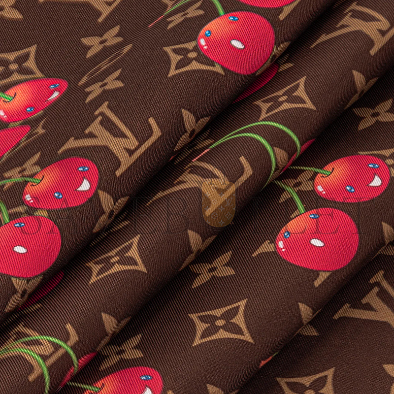 l0*is V*t0n murakami lv x tm monogram cerise square 90 m96094 (90*90cm)